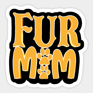 Fur Mom Sticker